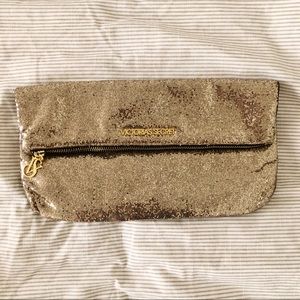 Gold Sequin Clutch